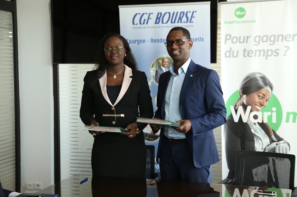 CGF Bourse vient  d’intégrer la plateforme Wari !
