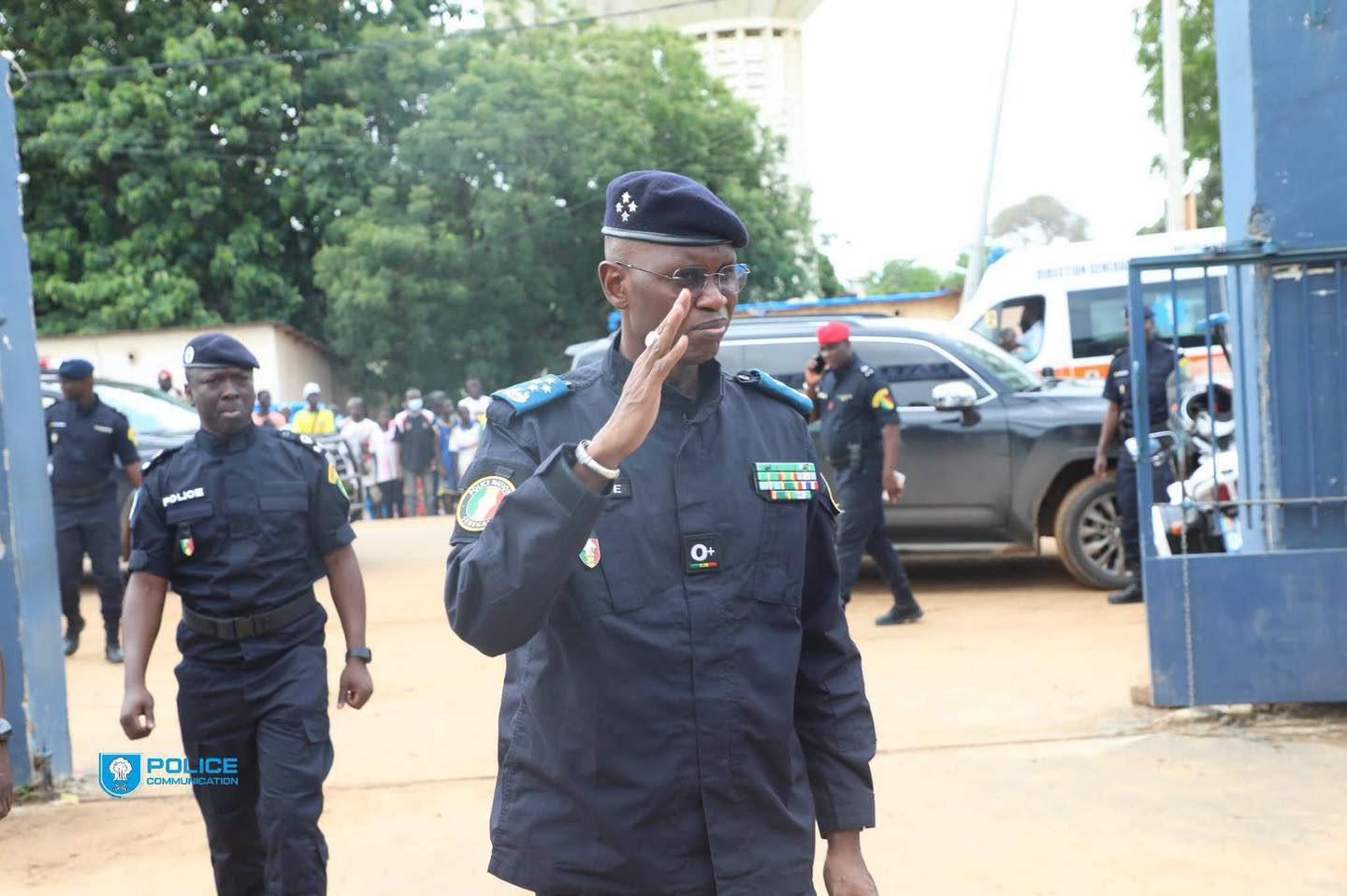 Tivaouane : le Directeur général de la Police nationale évalue le dispositif sécuritaire du Gamou