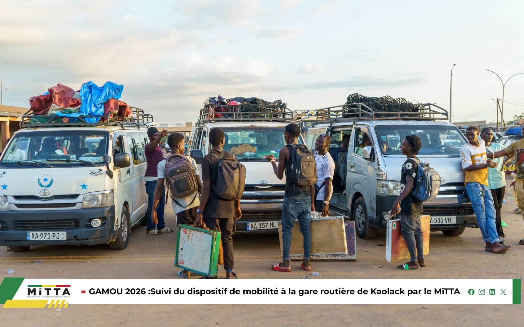 Gamou 2026: le dispositif de transport renforcé à Kaolack