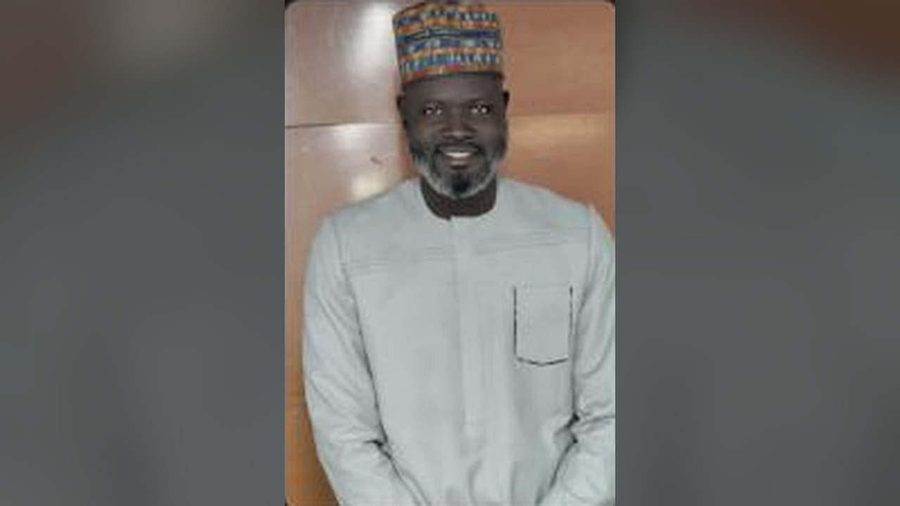 El Hadji Gueye, dit « Jéego », président du Cadre des Cinéphiles.
