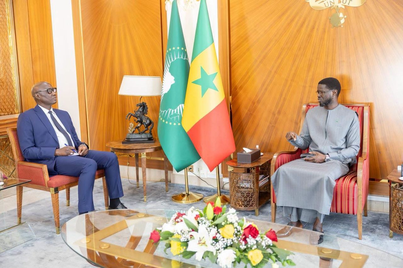 CEDEAO : Bassirou Diomaye Faye reçoit le Général Biram Diop au Palais