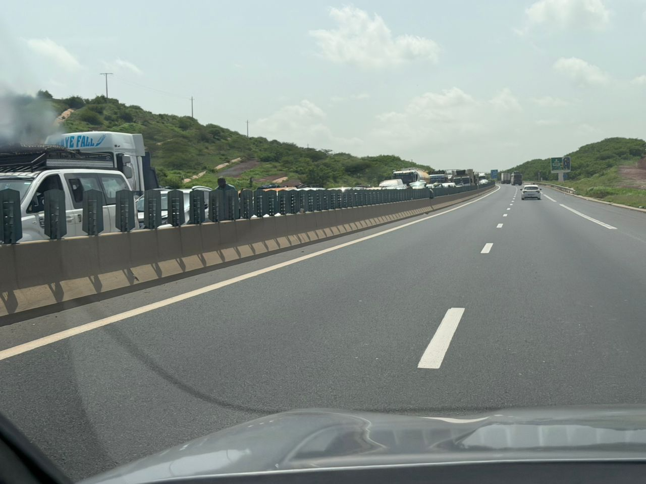 Trafic : Accident sur l’autoroute à péage à hauteur de Toglou