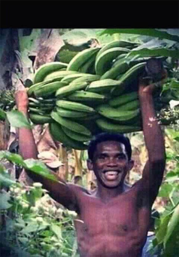 Quand Samuel Eto’o était cultivateur de Banane