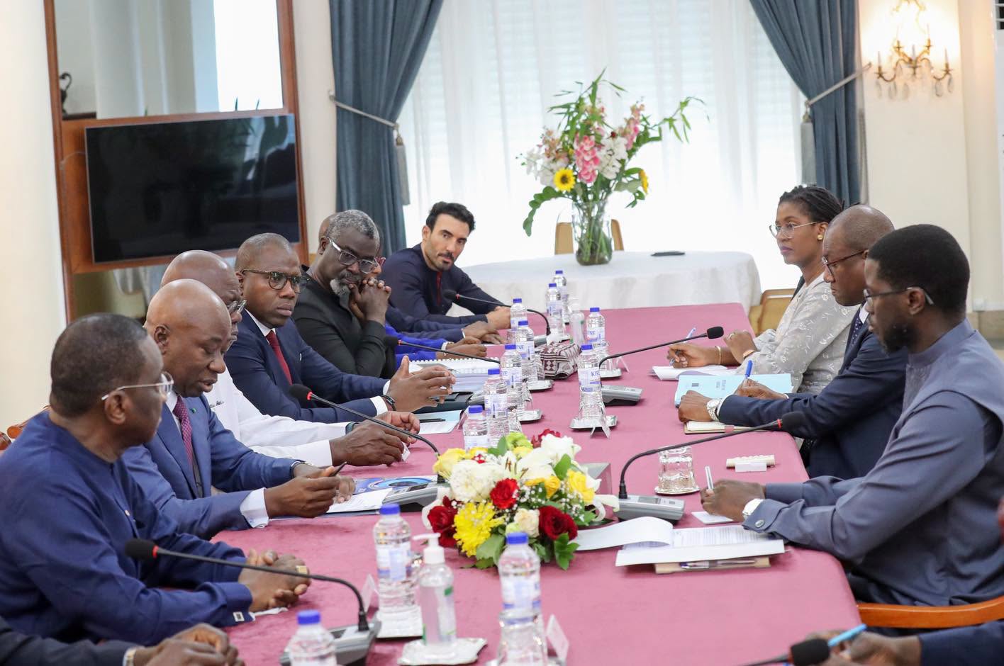 Audience présidentielle : Bassirou Diomaye Diakhar Faye reçoit le Conseil national du Patronat du Sénégal