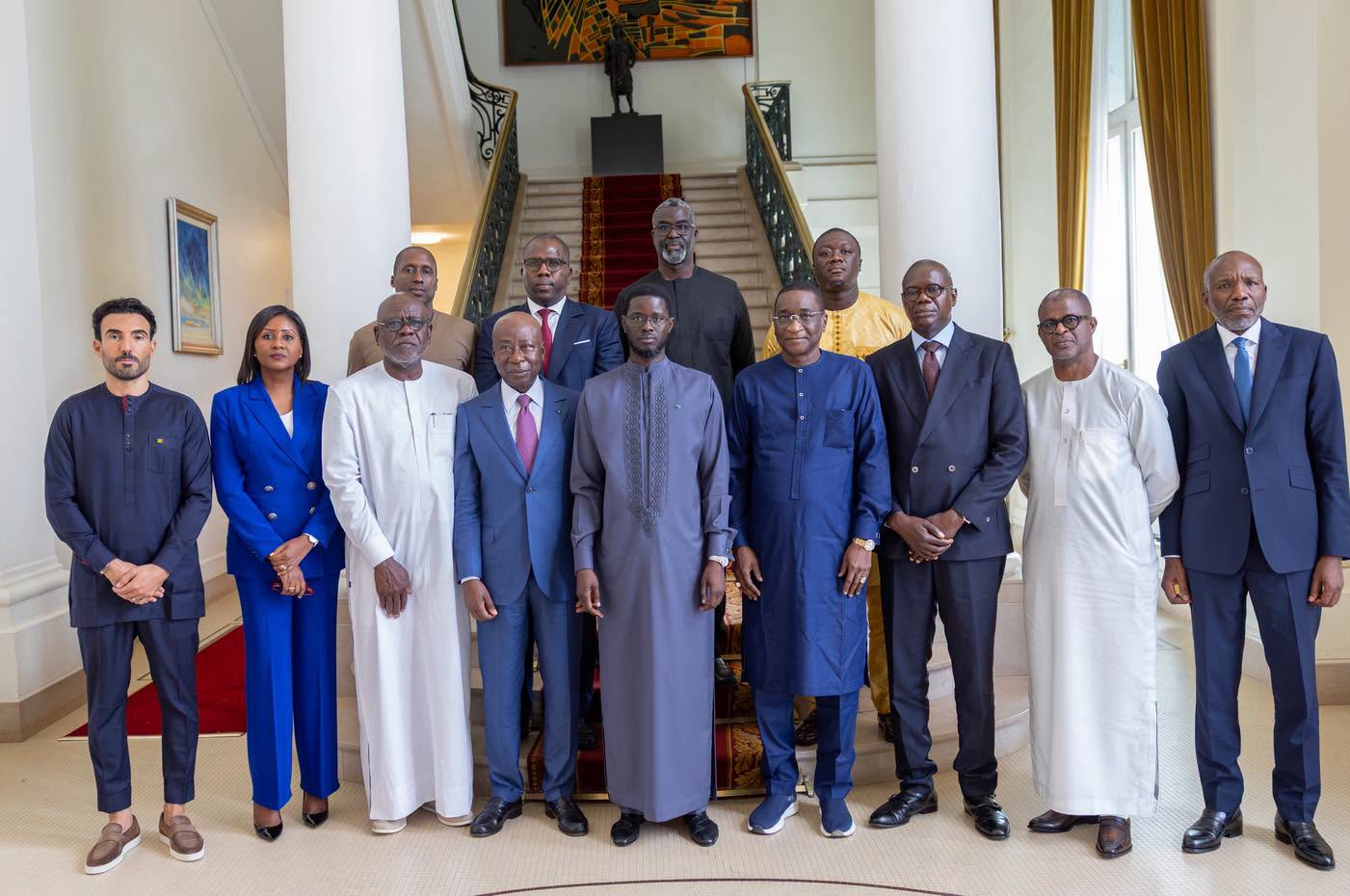 Audience présidentielle : Bassirou Diomaye Diakhar Faye reçoit le Conseil national du Patronat du Sénégal