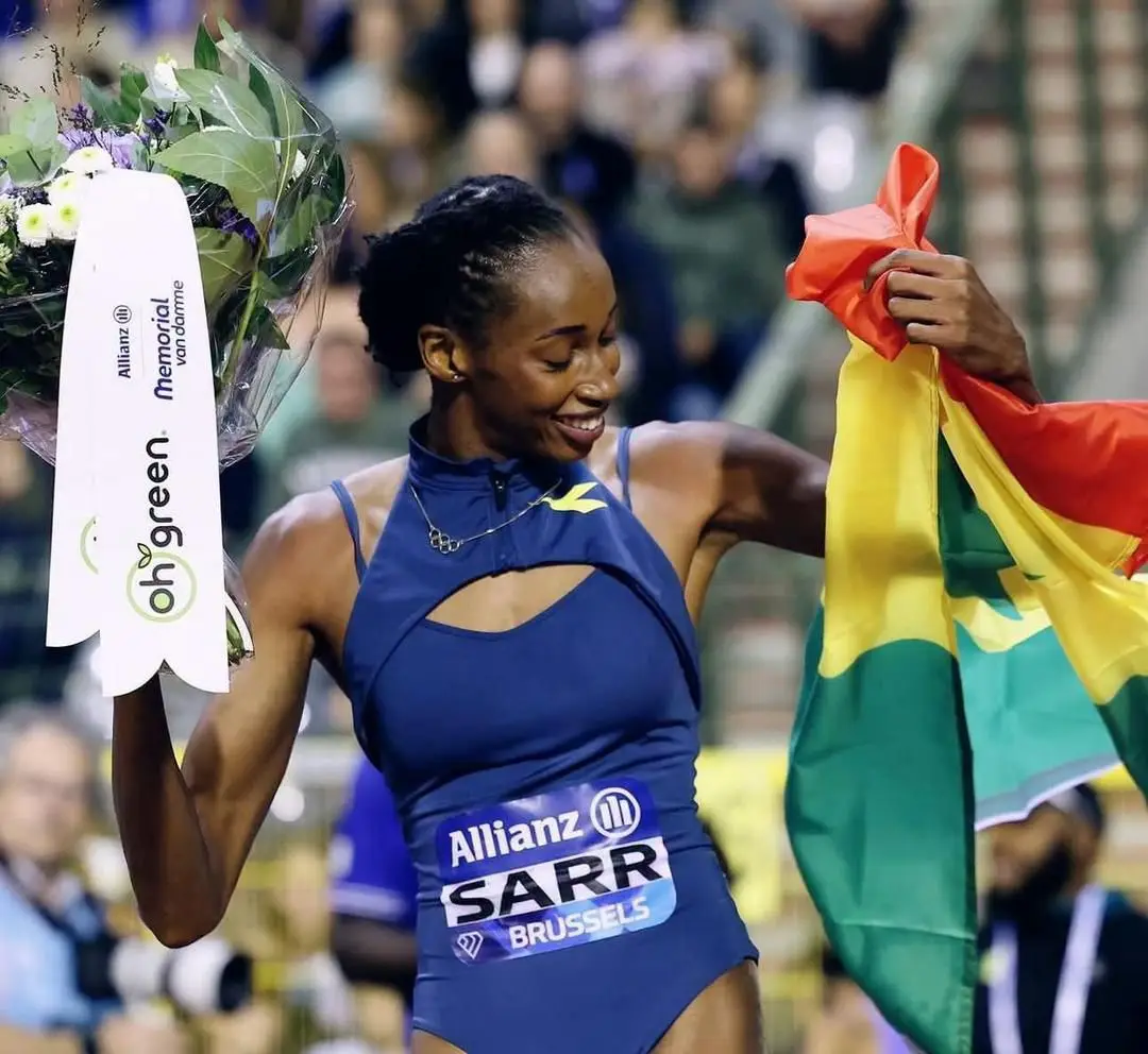 Triple saut : Saly Sarr décroche le trophée de la Diamond League à Bruxelles