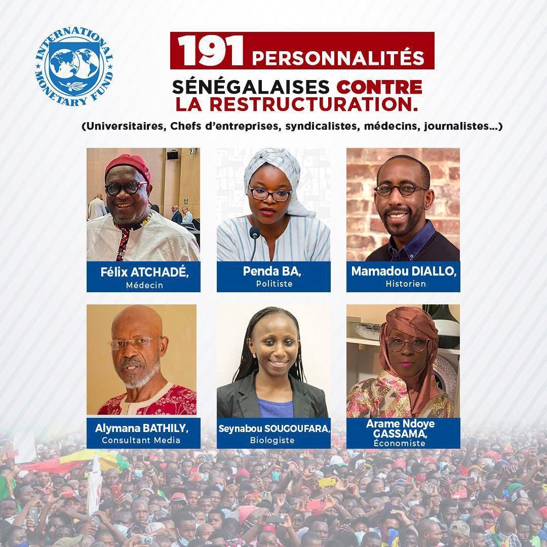 191 Professeurs d’universités, d’acteurs économiques et de personnalités contre la restructuration