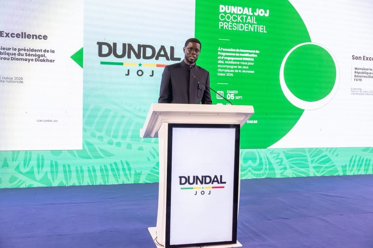 JOJ Dakar 2026 : Bassirou Diomaye Faye appelle à une mobilisation populaire