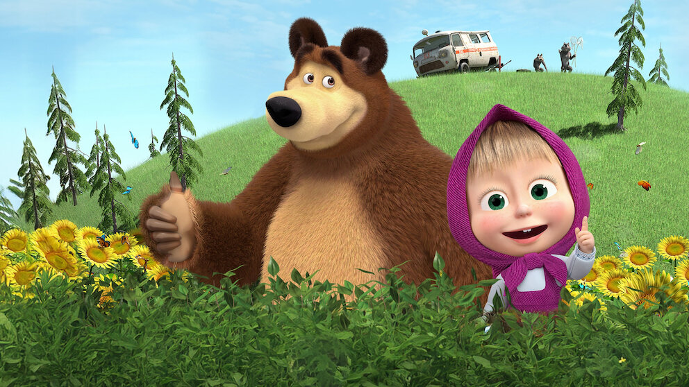 Masha et Michka en français