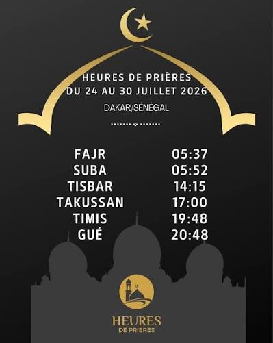 Vingt minutes d’écart entre Dakar et Kédougou : la géographie des heures de prière