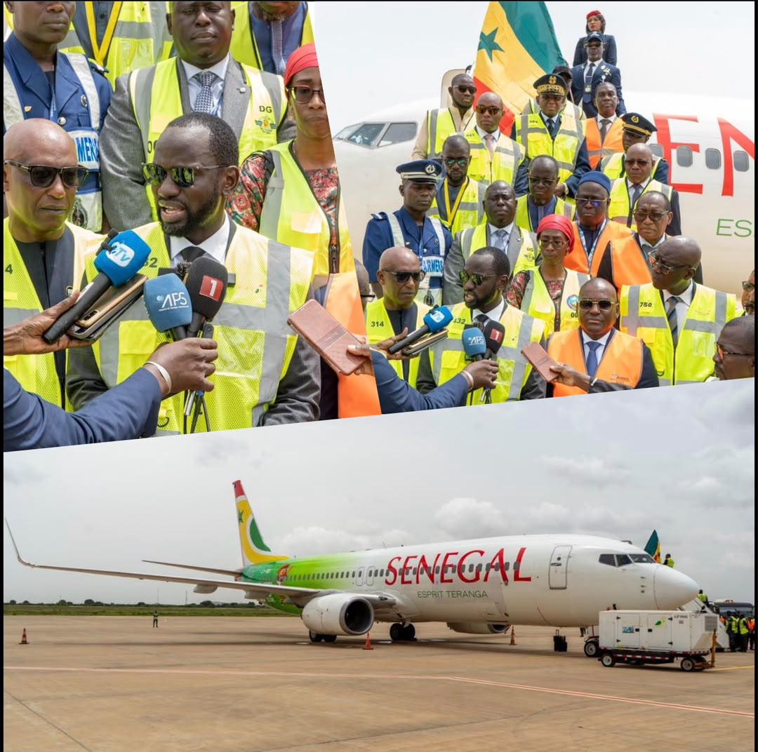 AIR SÉNÉGAL : Abdoul Ahad Ndiaye réceptionne le BOEING 737-800 « GOREE », une nouvelle étape dans le renforcement de la compagnie nationale et de la souveraineté aérienne du Sénégal
