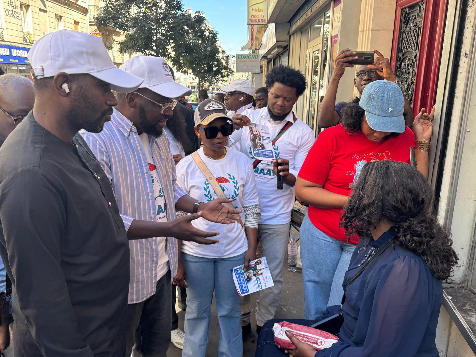 À Paris, Château Rouge aux couleurs de KIIRAAY : la diaspora sénégalaise se mobilise derrière la vision du Président Bassirou Diomaye Faye