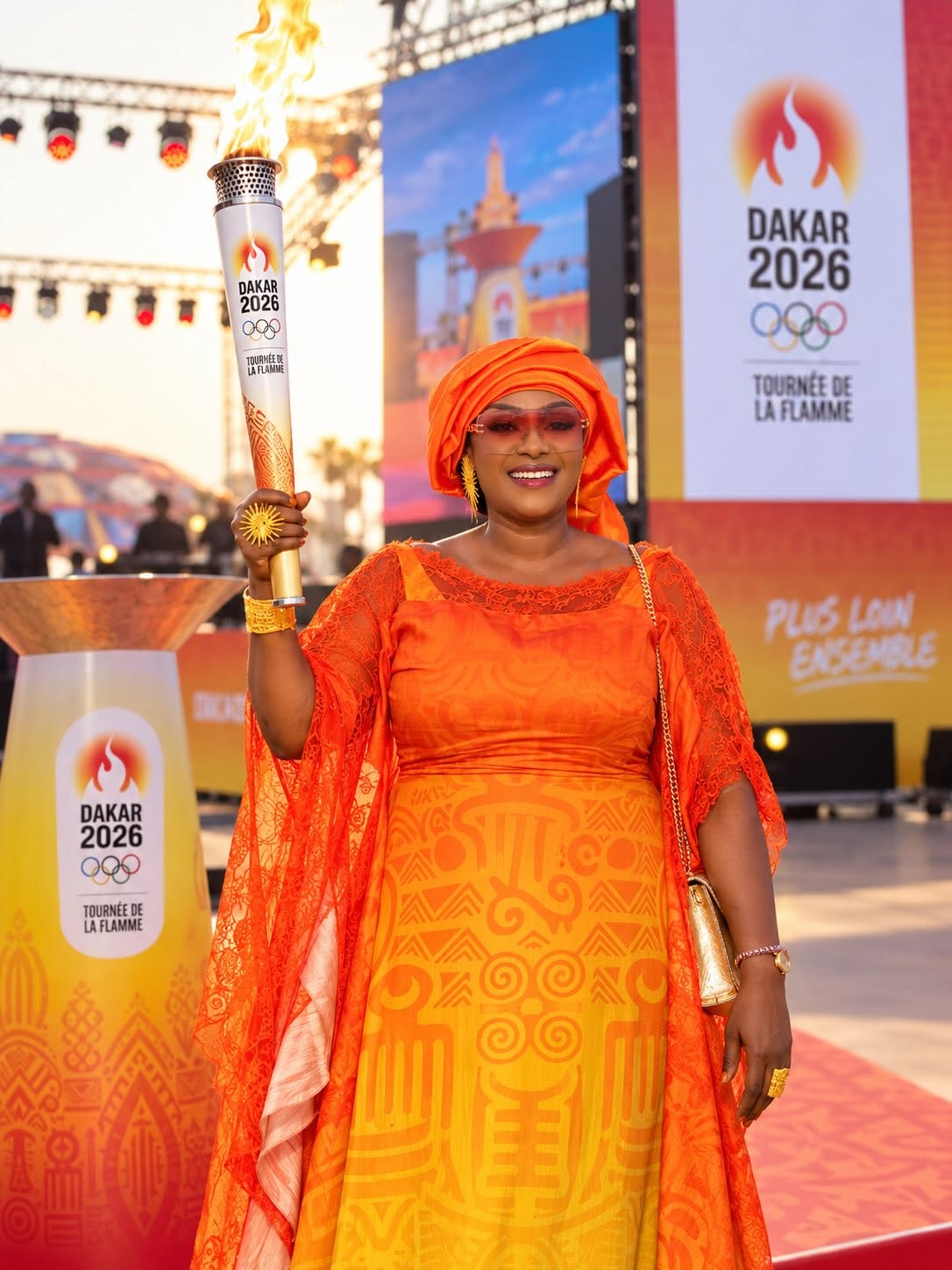 JOJ Dakar 2026: Keisha Khadija DEME sélectionnée parmi les 100 femmes d'exception pour porter la Flamme olympique