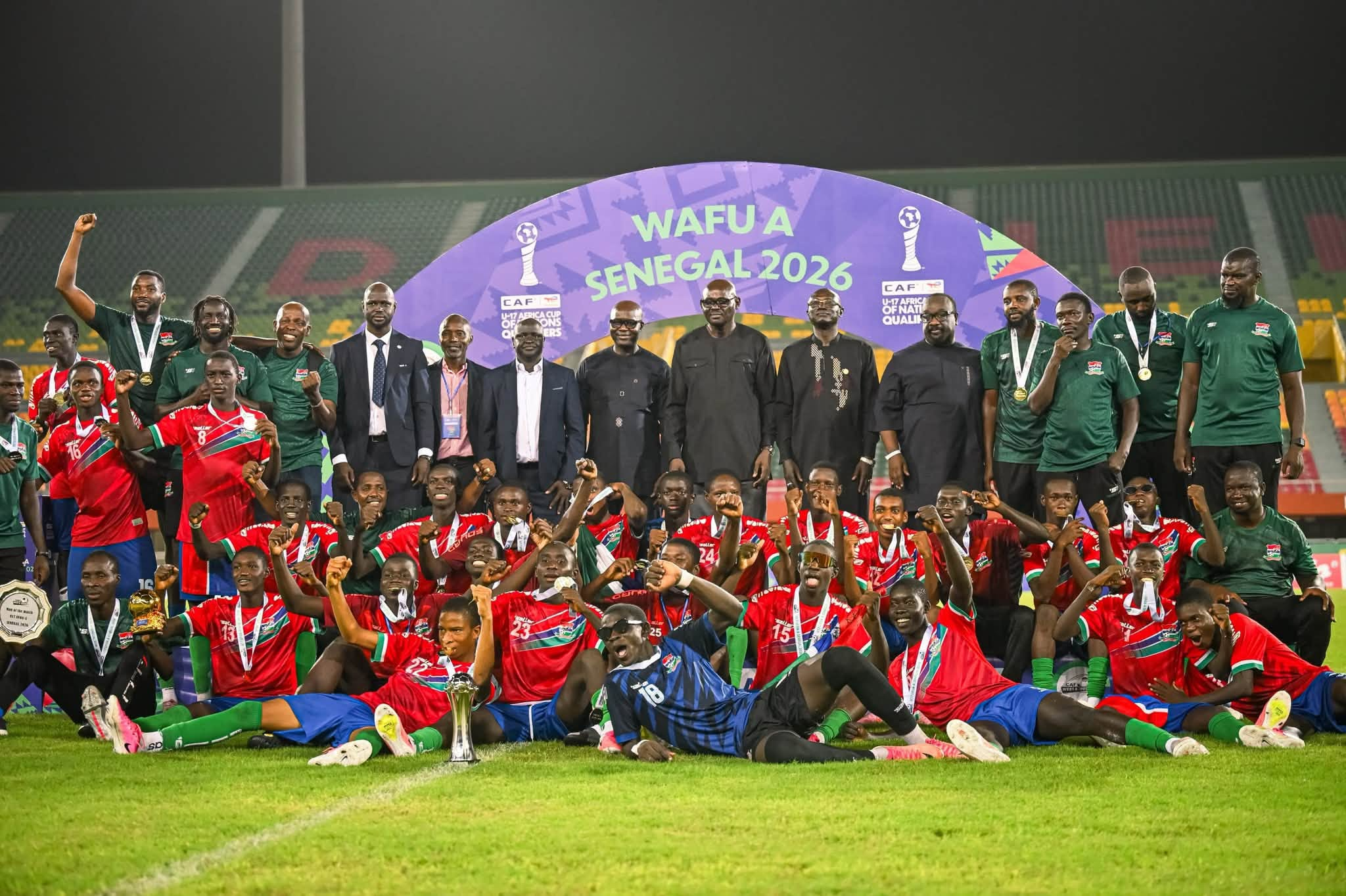 Football / Tournoi U17 ZONE A de l'UFOA : La Gambie s'impose aux tirs au but face au Sénégal et décroche le titre continental