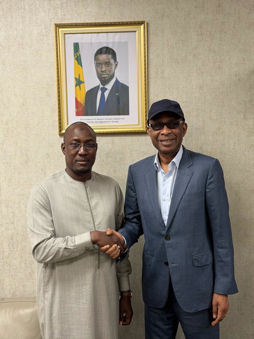 BNDE : Mamadou Faye reçoit Youssou Ndour et renforce les liens avec le Groupe Futurs Médias
