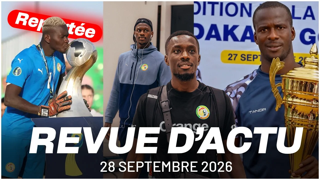 QCAN2027 : les Lions arrivés à Bahir Dar, la CAN Beach Soccer reportée et Ousseynou Diop vainqueur de la 37e traversée Dakar-Gorée
