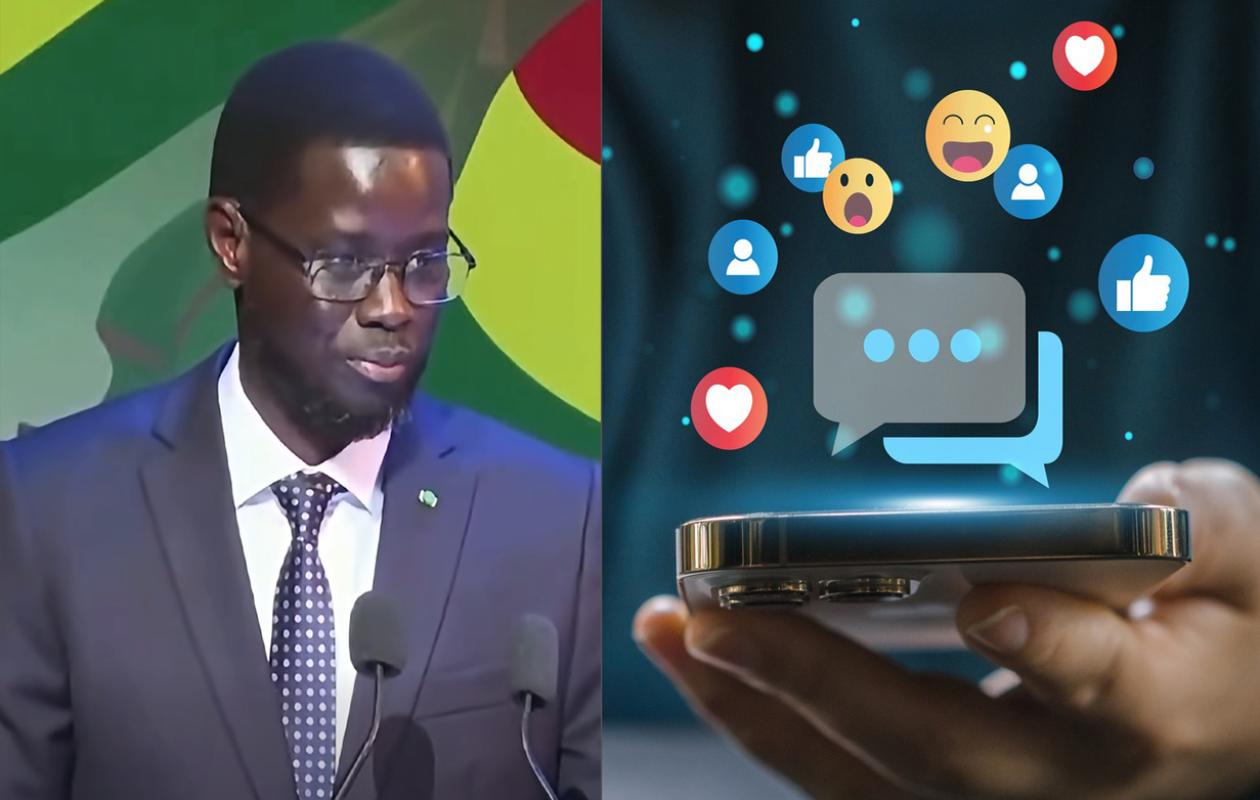 Réseaux sociaux : Diomaye Faye appelle les jeunes à plus de responsabilité derrière les écrans