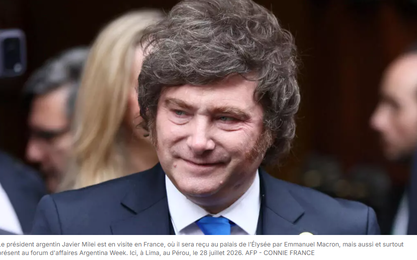 Javier Milei à Paris pour vanter son modèle économique et attirer les capitaux