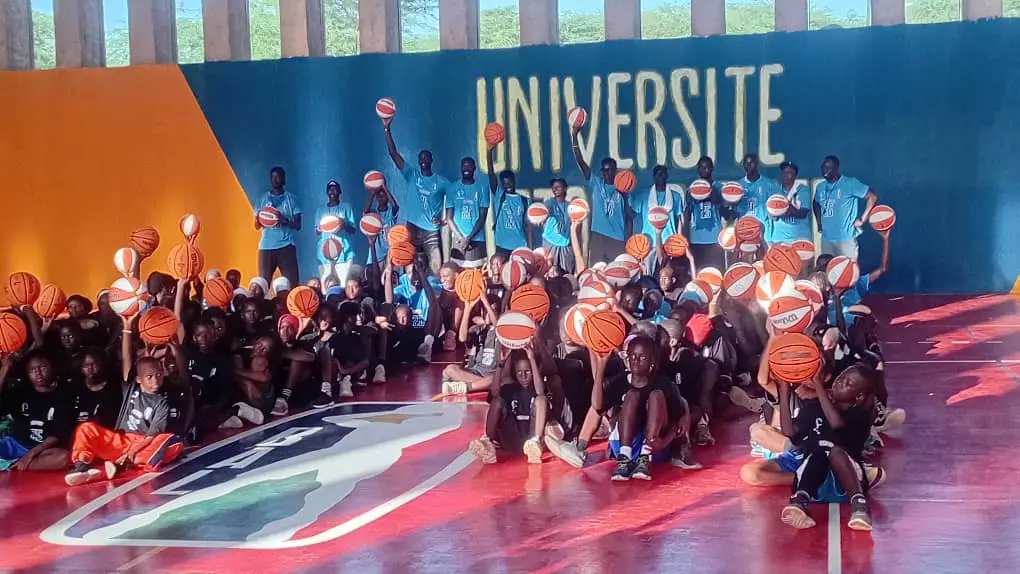 Saint-Louis: un terrain de basket rénové inauguré à l'UGB