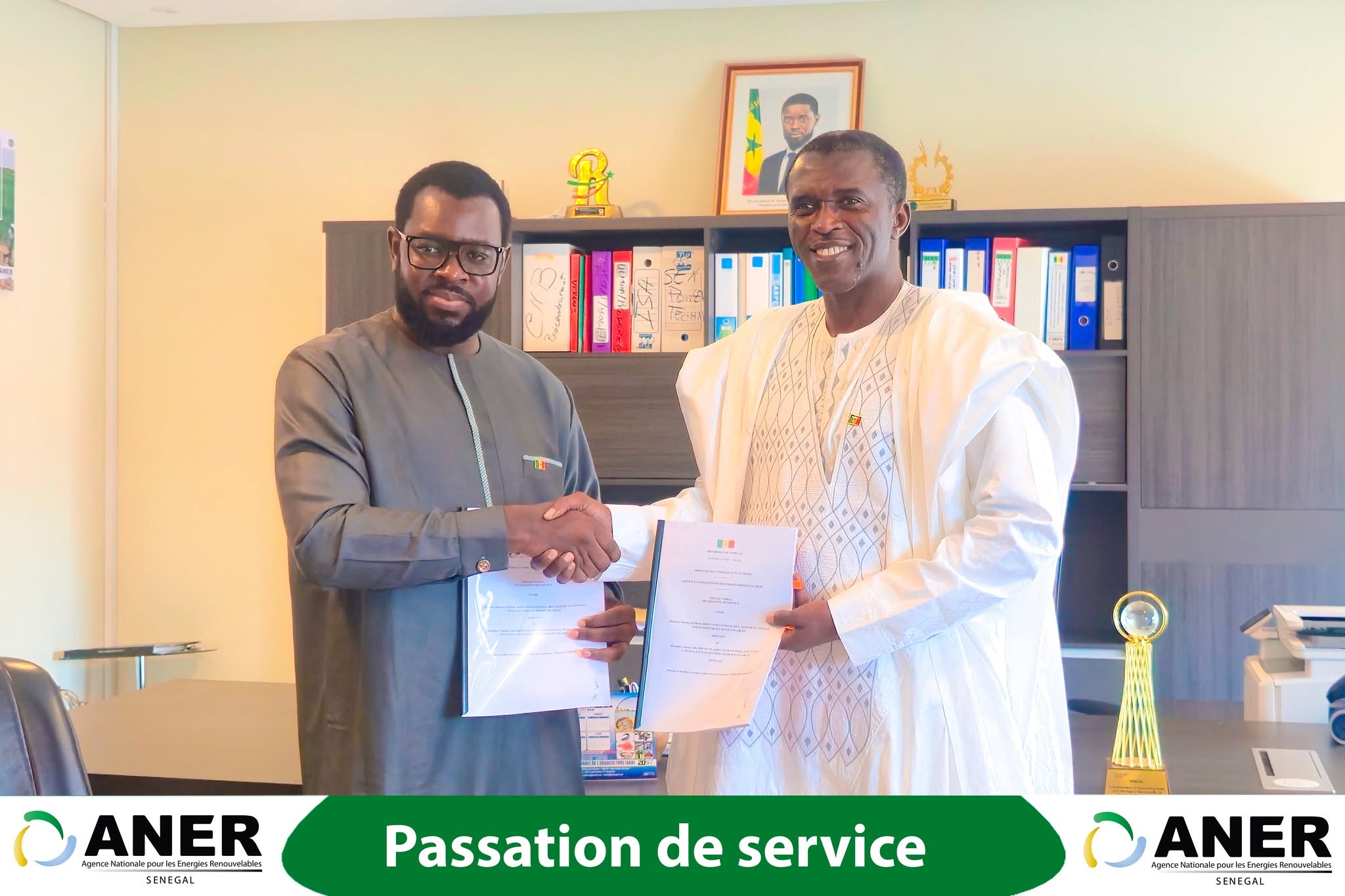 Thierno Alia Mbengue prend officiellement la tête de l'ANER