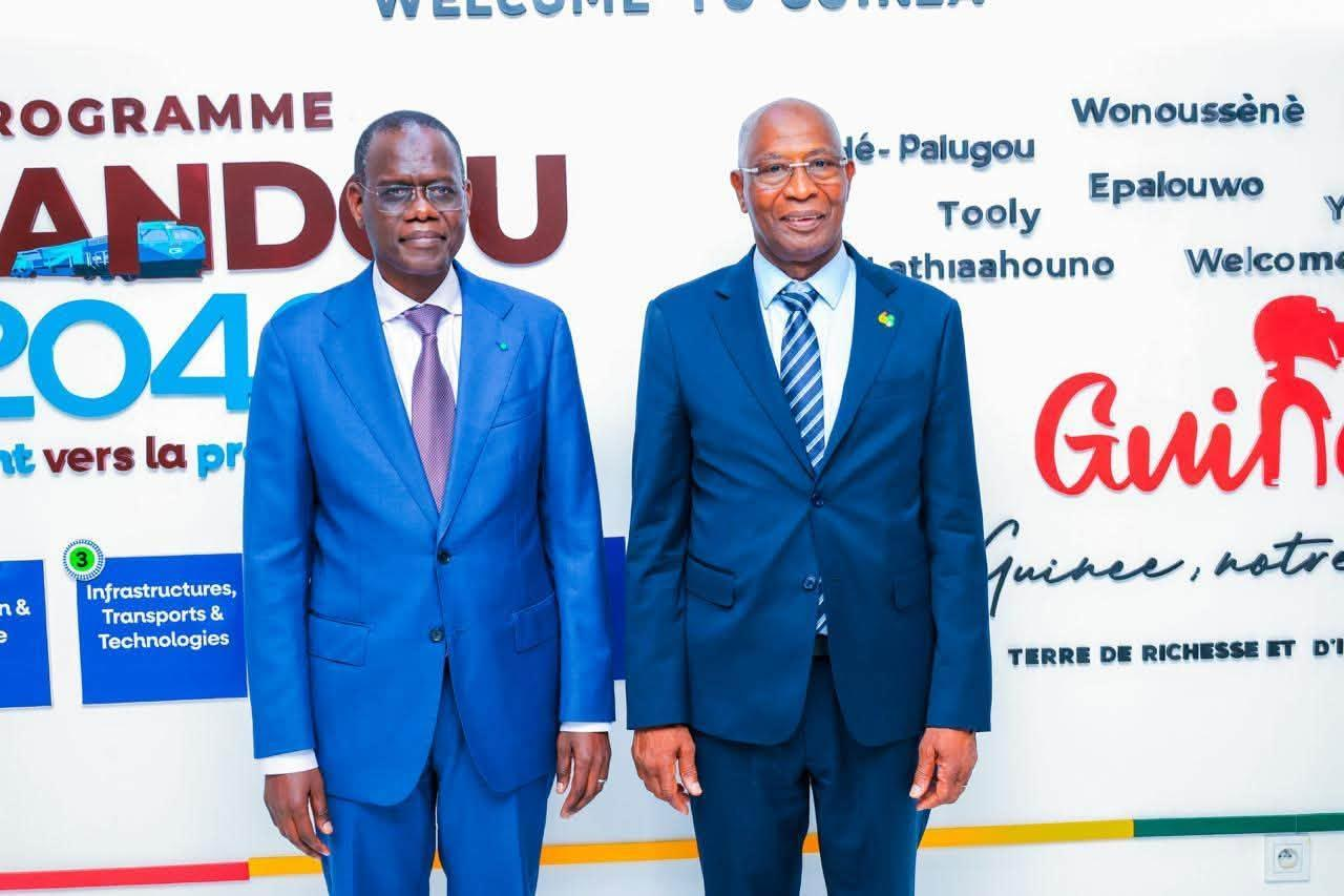 Le Premier ministre Ahmadou Al Aminou Lô à Conakry pour l'indépendance de la Guinée