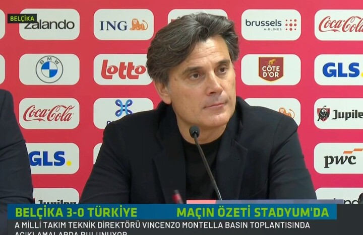 Ligue des Nations : La Turquie s'incline lourdement en Belgique (3-0), Vincenzo Montella défend ses joueurs