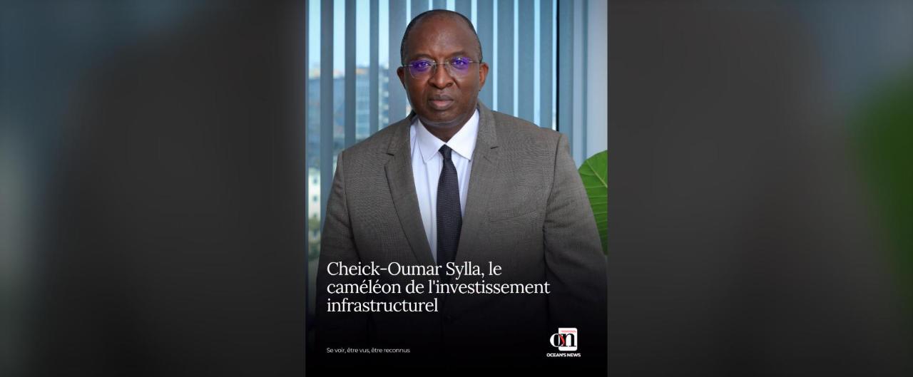 Cheick-Oumar Sylla, directeur général du Fonds de développement de projets d'Africa50 (crédit : Ocean's News)