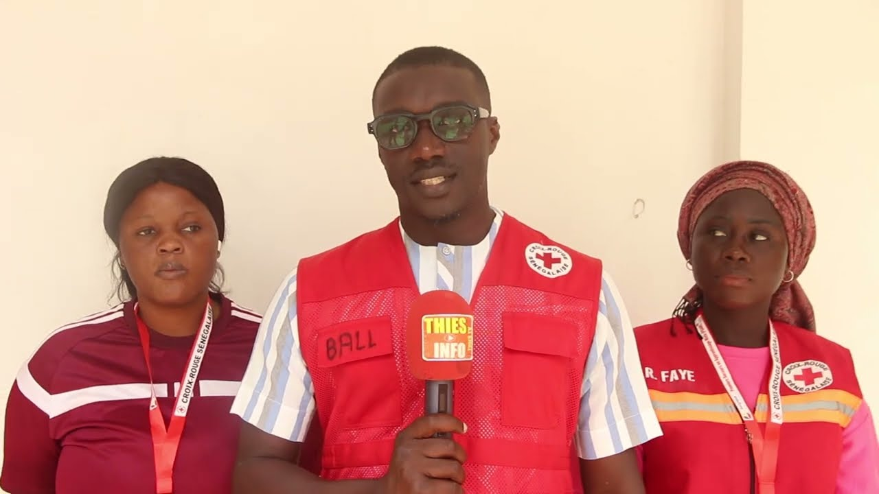 Thiès : la Croix-Rouge sénégalaise forme ses équipes d'intervention à la cartographie et au pilotage de drones