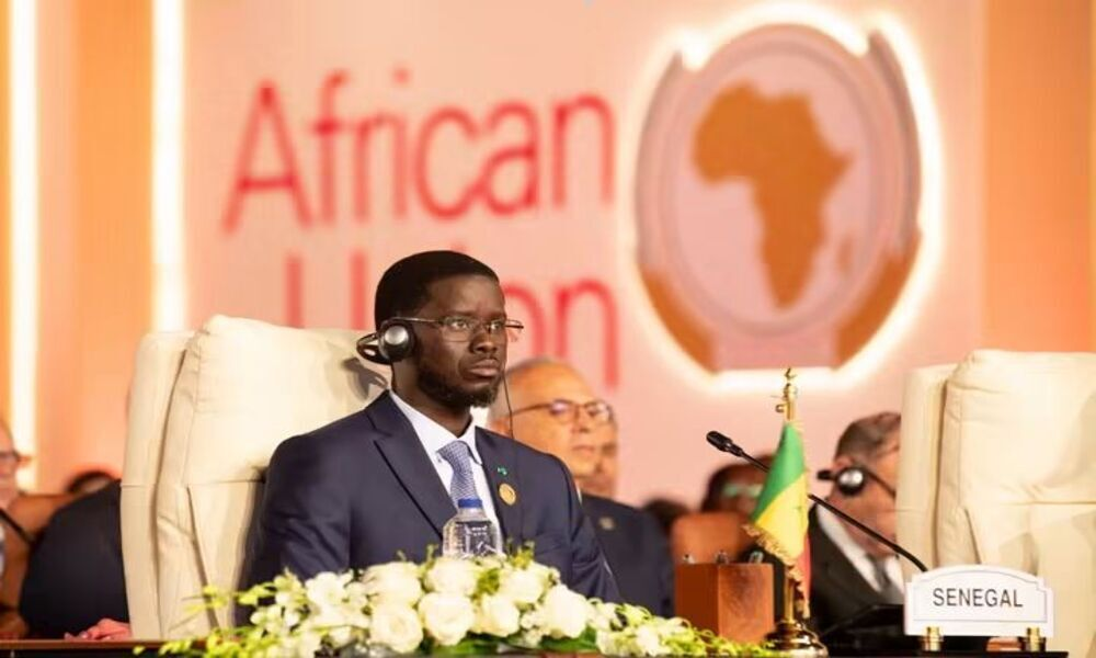 Bassirou Diomaye Faye prend part à la réunion de coordination de l'Union africaine à El-Alamein