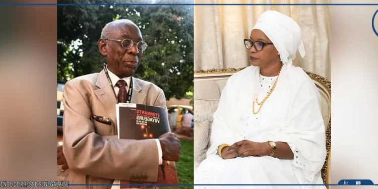 Décès de Cheikh Hamidou Kane : la ministre Mame Coumba Diop salue un homme de conviction et d'humilité