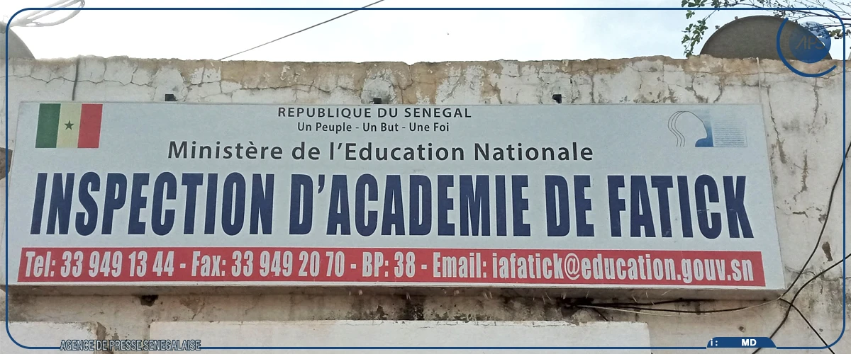 Fatick : 77 établissements scolaires touchés par l'hivernage 2026