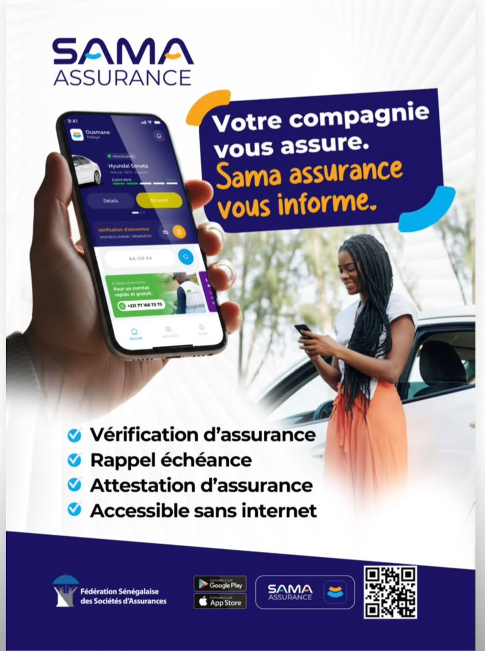 Assurance automobile : Sama Assurance veut simplifier la vérification des contrats au Sénégal