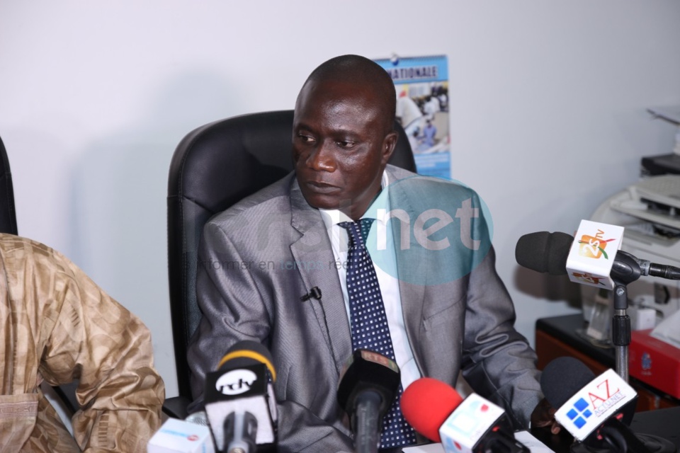 Les images de la conférence de presse du patron de la Dic sur l'affaire Boy Djinné