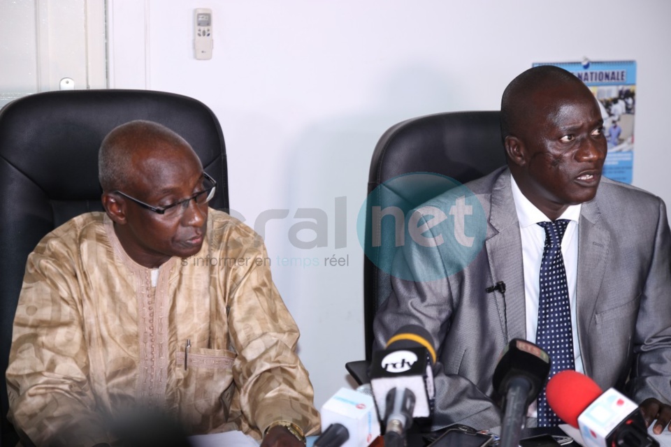 Les images de la conférence de presse du patron de la Dic sur l'affaire Boy Djinné