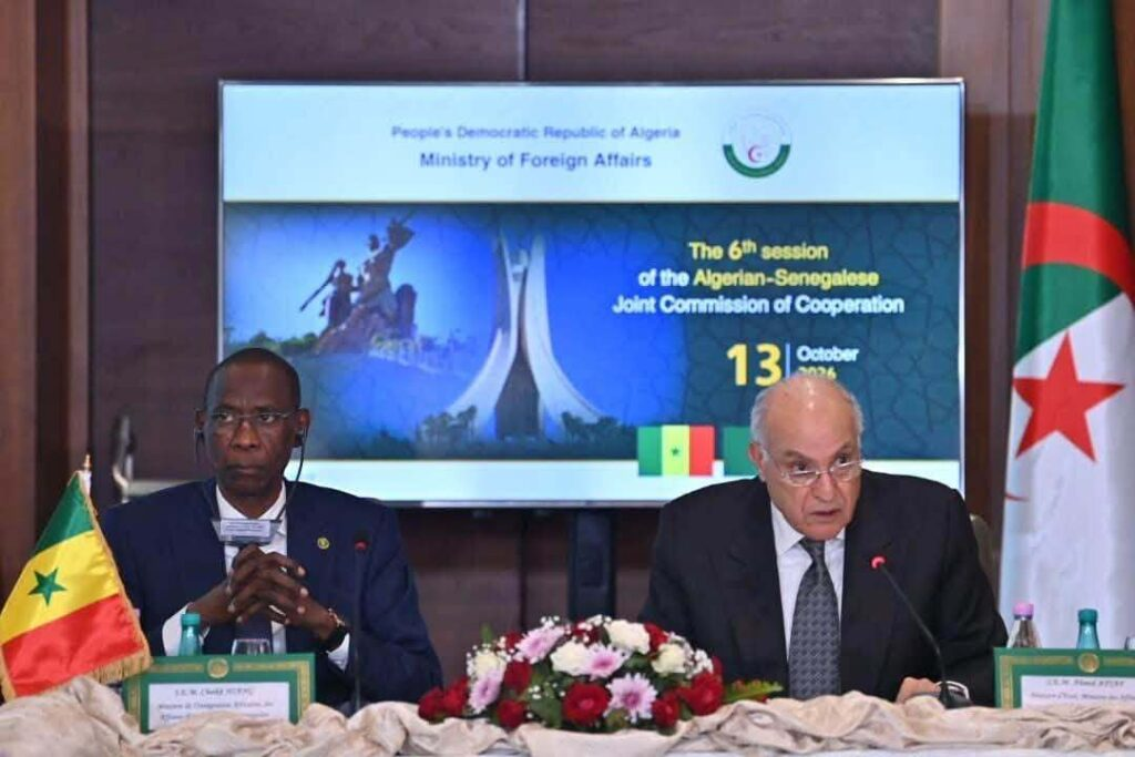Sénégal-Algérie : quinze accords signés à l'issue de la Grande commission mixte de coopération