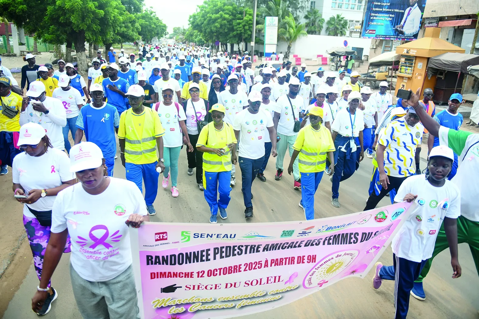 Octobre rose : l'Amicale des femmes du Soleil organise une marche contre les cancers féminins
