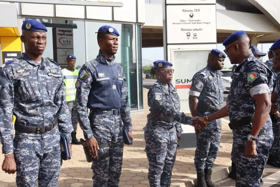 Dakar 2026 : le Haut-commandant de la Gendarmerie inspecte le dispositif sécuritaire des JOJ