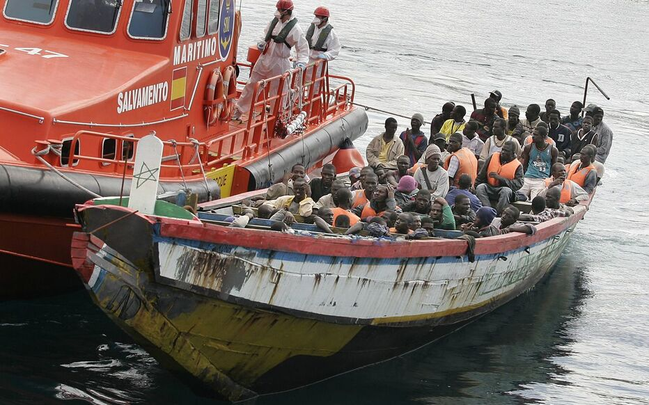 Une pirogue avec 200 migrants interceptée au large du Maroc, 124 Sénégalais à bord