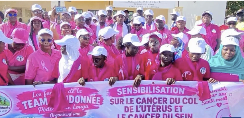 Louga : une randonnée pédestre pour sensibiliser sur les cancers féminins