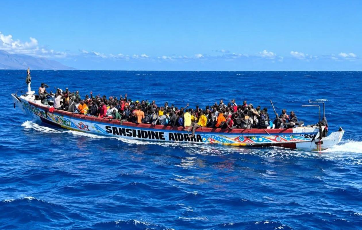Migration irrégulière : 177 migrants partis du Sénégal secourus au large d’El Hierro