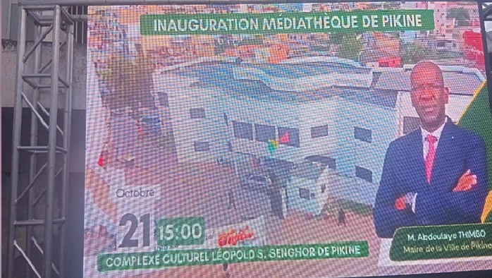 Pikine inaugure sa médiathèque municipale