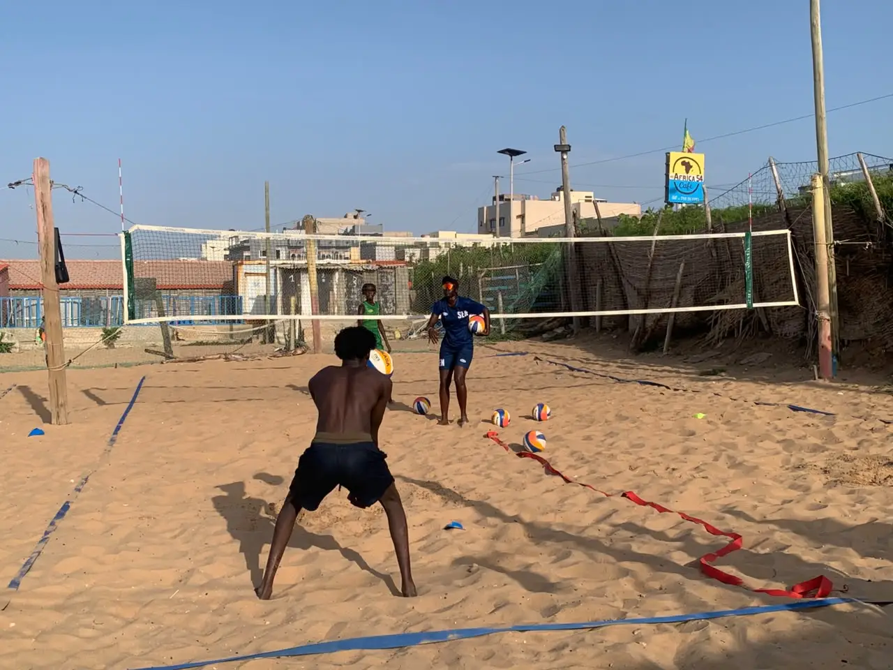 JOJ Dakar 2026 : l'équipe sénégalaise de beach-volley affirme sa préparation