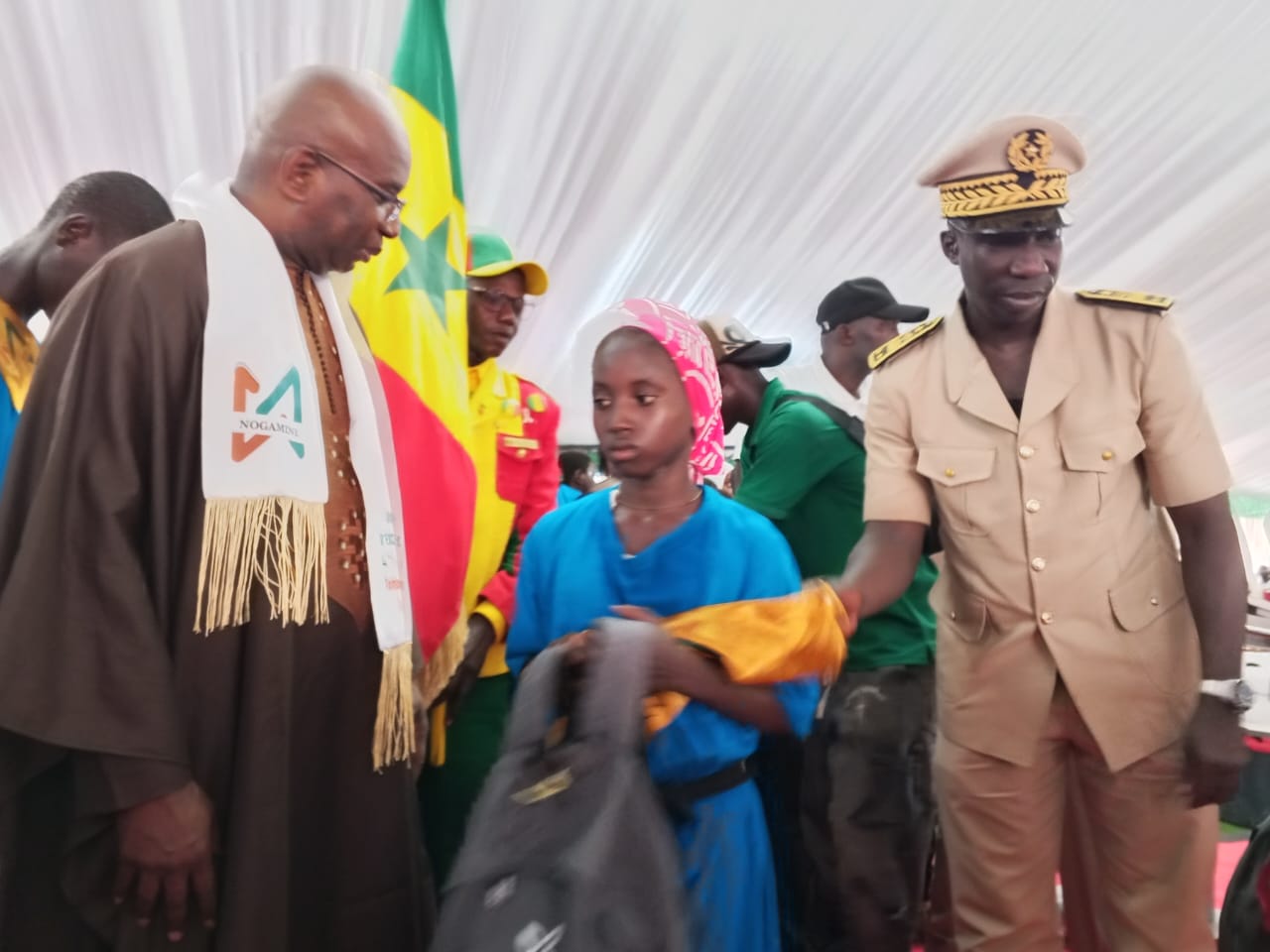 Kédougou: Nogamine octroie plus de 10 millions FCFA de fournitures scolaires et des équipements communautaires à Mako et Tomboronkoto