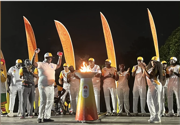 Flamme olympique : étape à Mbour pour la caravane des JOJ Dakar 2026