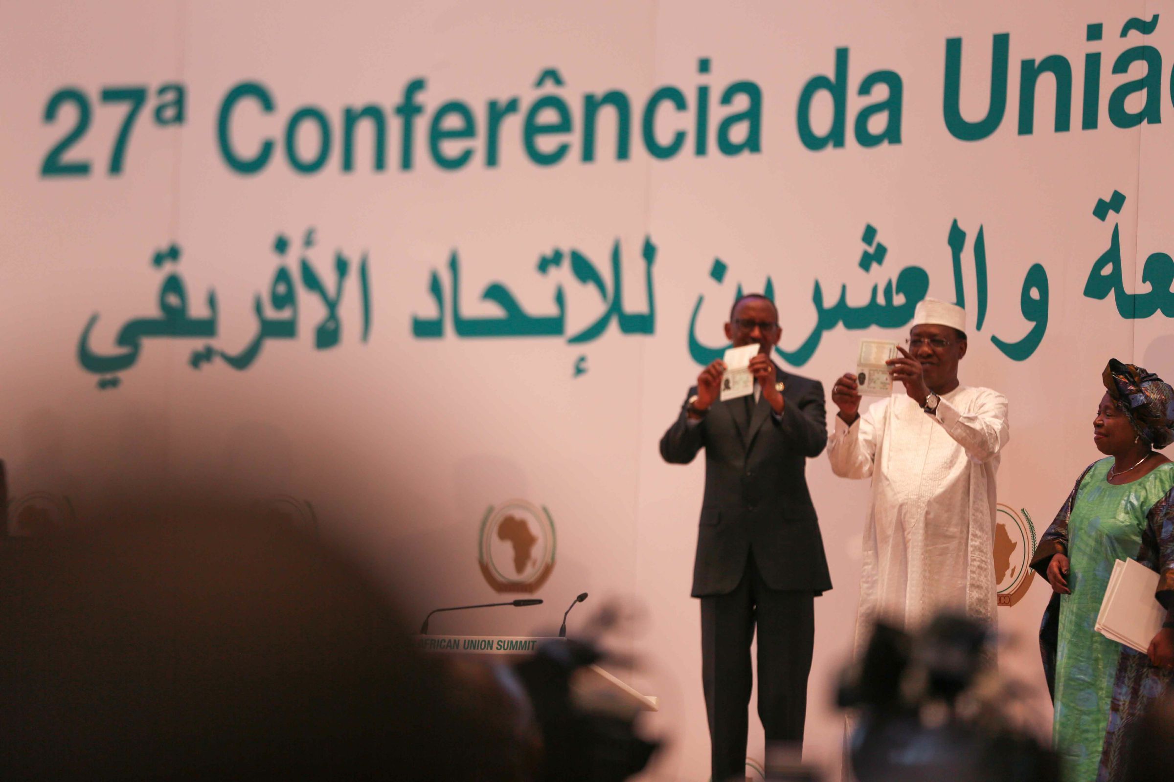 Quelques images du 27e sommet des chefs d'Etat de l'UA à Kigali au Rwanda