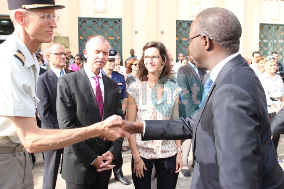 En images-  Présentation de condoléances du  gouvernement et de l'Assemblée nationale du Sénégal à la France