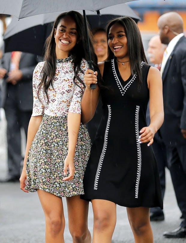 Sasha et Malia Obama imposent leur style