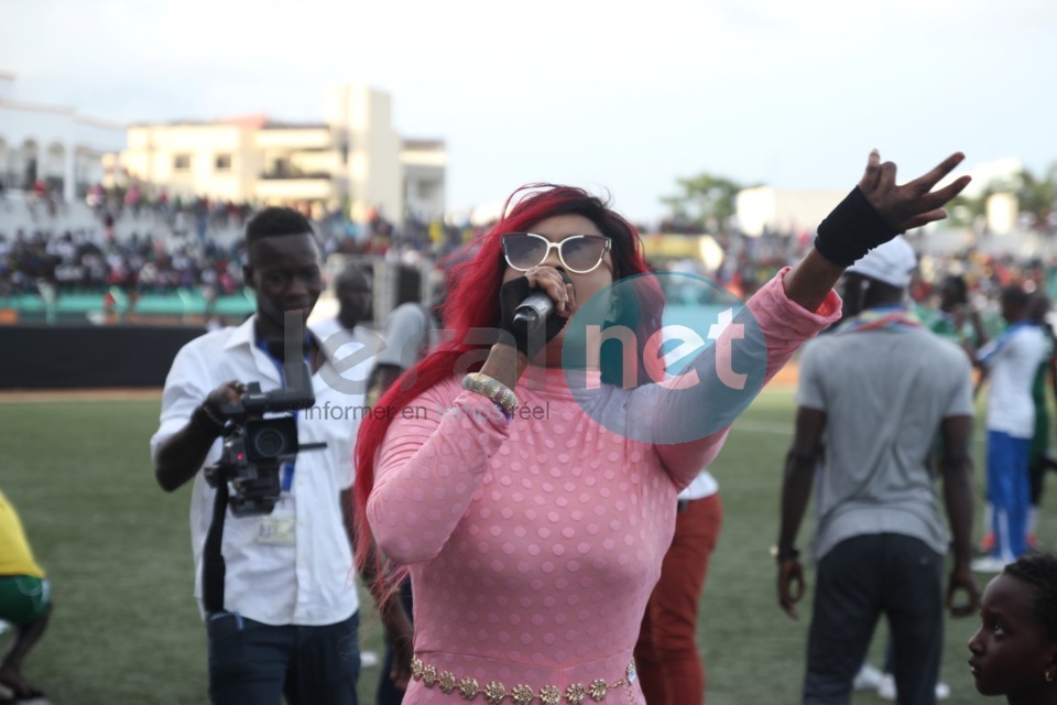 21 Photos-Les coulisses du match de gala rappeurs vs mbalakhmen