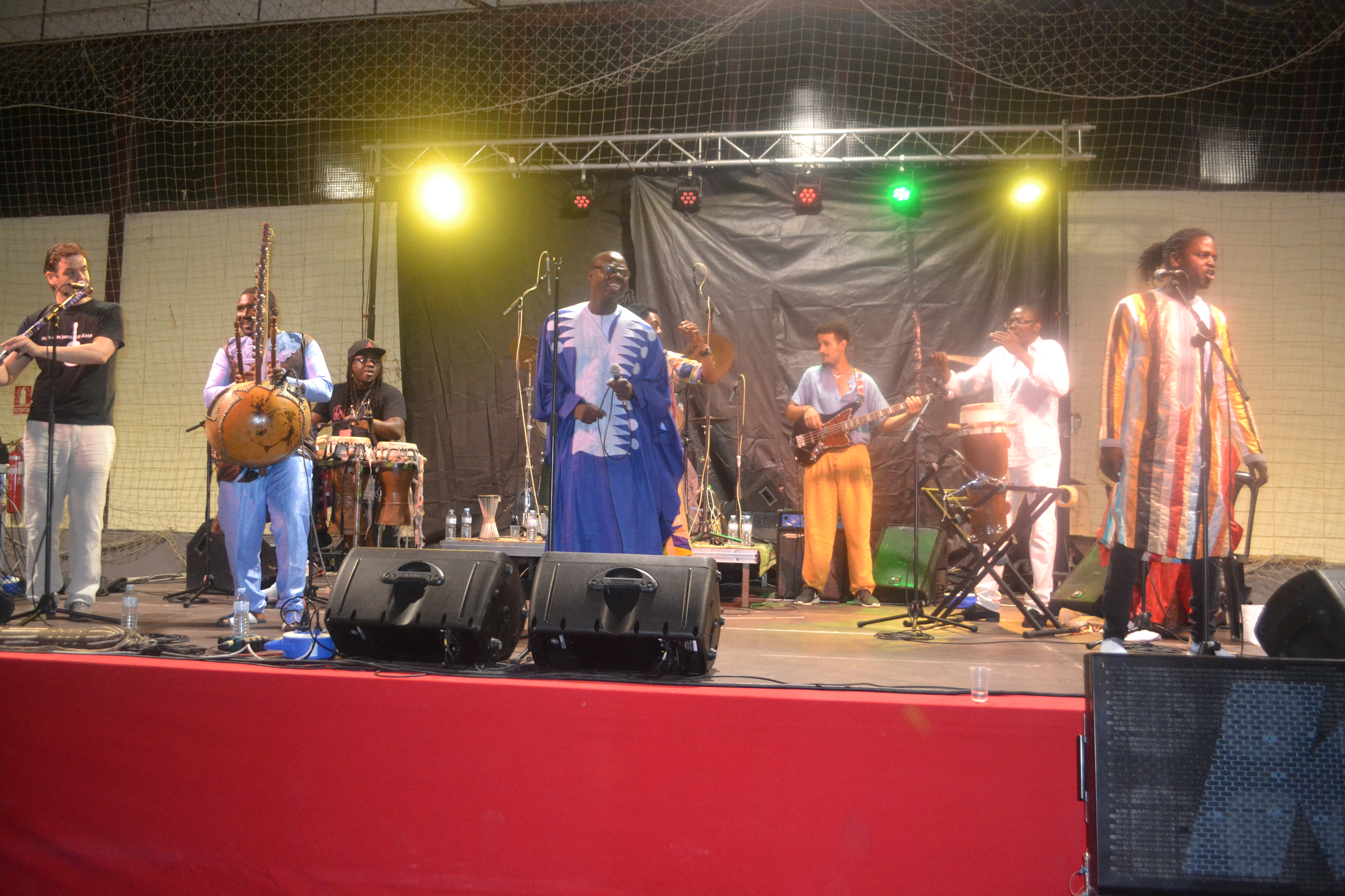 Les images du concert de l’artiste Abdou Guité Seck en Catalogne en Espagne