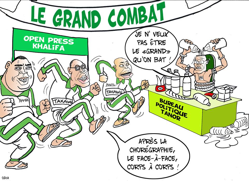 Le Grand Combat du week-end... ( La Tribune d'Odia).